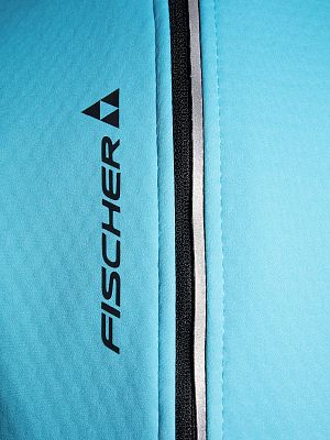 Превью  Куртка лыжная FISCHER Softshell Warm Jr Бирюзовый